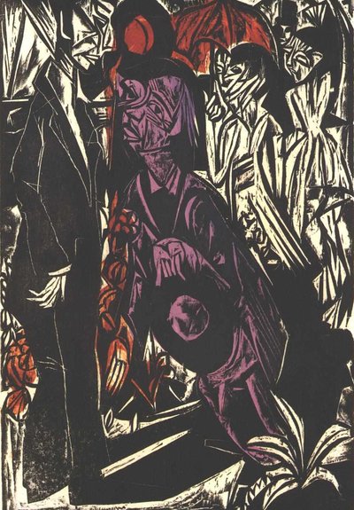 The Sale of the Shadow by Ernst Ludwig Kirchner